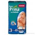 Prima Bebek Bezi Aktif Bebek Midi İkiz Paket 4-9 kg