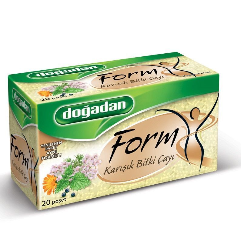 Doğadan Form Karışık Bitkisel Çay 20li