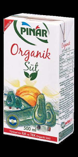 Pınar Organik Süt 500 ml