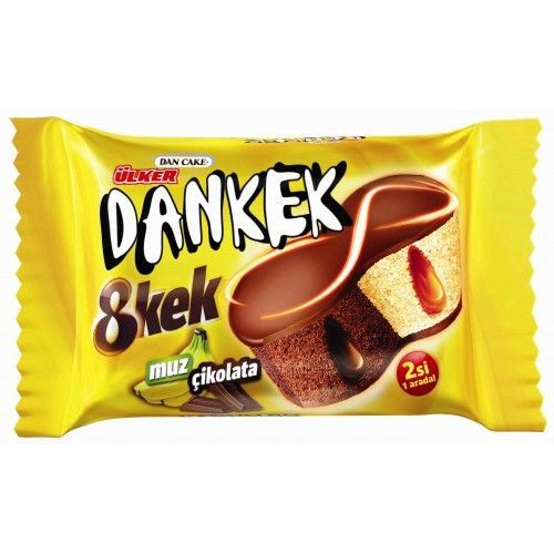 Dankek 8 Kek Muz Çikolata